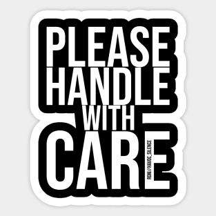 Please Handle with Care Sticker